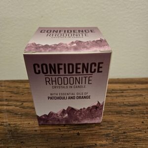 Confidence Rhodonite Candle